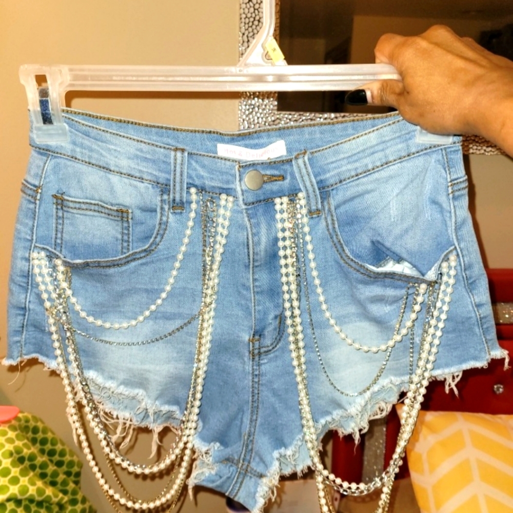 Blue Jean short shorts (Daisy Dukes)